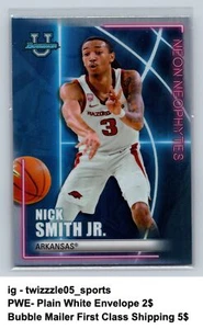 2023  Bowman's Best U Nick Smith Jr Neon Neophytes - Picture 1 of 2