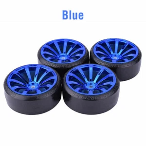 4x Patrón Duro 12mm Hexagonal Neumáticos Deriva Ruedas Neumático para HPI HSP 1:10 RC Coche - Imagen 1 de 19