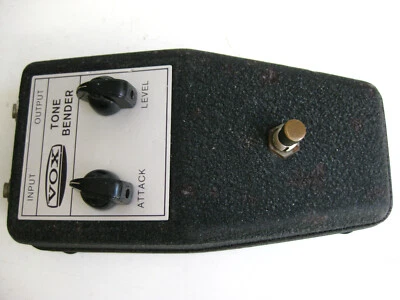 Pedal efecto guitarra Vox Tone Bender Fuzz original años 60 vintage Inglaterra Foto 1 de 4