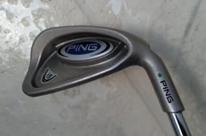 Ping i5 Green Dot 6 Iron Steel Shaft Excellent - Picture 1 of 5