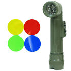 Olivgrüne rechtwinklige Taschenlampe der US-Armee – mittelgroße...