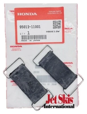 GENUINE HONDA  trx 400ex NEW GAS TANK STRAPS 90, 250, 450, 500 rubber strap X2 - Image 1 of 2