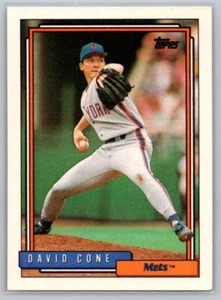 1992 Topps David Cone #195 - Picture 1 of 2