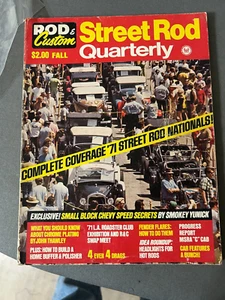 vintage 1971 ROD & CUSTOM STREET ROD QUARTERLY fall 71 magazine nationals KOOL - Picture 1 of 4
