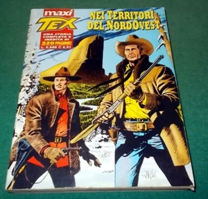 MAXI TEX n. 5 "Nei Territori del Nordovest" 320 pagine inedite ed. Bonelli 2001 - Picture 1 of 2