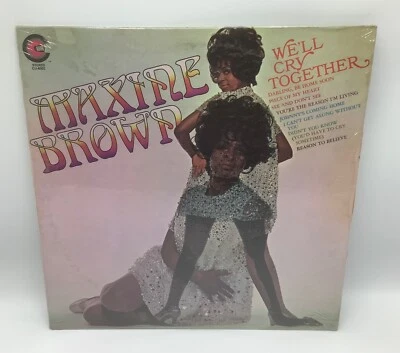 Maxine Brown- We'll Cry Together- 1969 12” Commonwealth 1st Press Vinyl - SEALED - Image 1 of 3