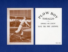 1910-1912 Plow Boy Tobacco reprint card: [#10] KING COLE, Chicago Cubs