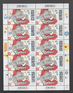 Germany 2022 Animation German Benjamin Blümchen Cartoons Stamps Sheet of 10 MNH - Picture 1 of 1