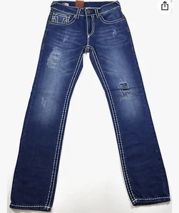 Brandneu True Religion Straight Jeans W32 L34 Made in USA - Bild 1 von 4