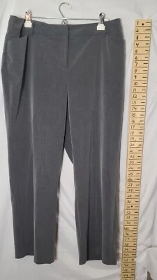 Moda Bug Mujer Talla 18P Gris Vestido Pantalones Plus Pequeño Frente Plano Carrera  Foto 1 de 4