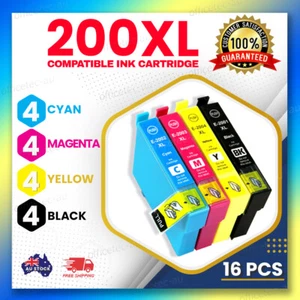 16x Non-OEM Ink for Epson 200XL XP100 XP200 XP300 XP310 XP314 XP400 XP410 - Picture 1 of 1