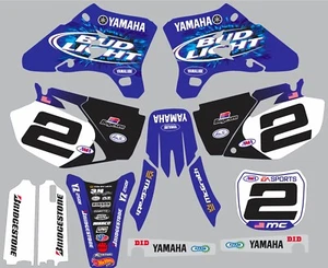 McGrath Replica YAMAHA GRAPHICS YZ 250f YZ250f 2003 2004 2005 BUD - Bild 1 von 1