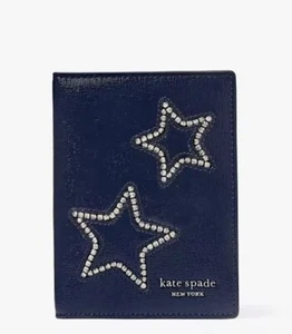 Billetera de pasaporte Kate Spade Starlight Stars nueva con etiquetas - Imagen 1 de 9