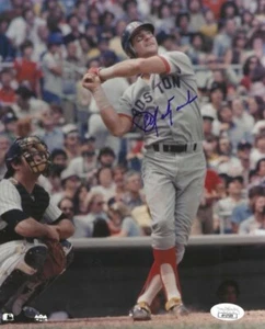 Autogramm CARL YASTRZEMSKI 8X10 Boston Red Sox Foto JSA COA - Bild 1 von 1