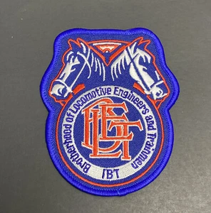 Brotherhood of Locomotive Engineers and Trainmen Teamsters Patch Trains Blet - Picture 1 of 7