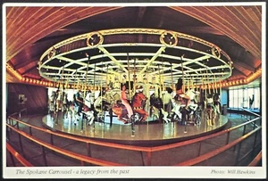 Vintage - La Giostra Spokane Magica Girocollo - Cartolina - Foto 1 di 2