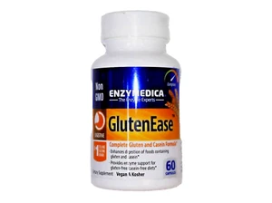 ENZYMEDICA GLUTENEASE COMPLETE GLUTEN AND CASEIN FORMULA 60 CAPS EXP. 04/2026 - Picture 1 of 3