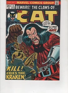 The Cat #3, VF- 7.5, Bill Everett Art, 1st Print, 1972 - Picture 1 of 2
