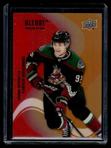 Vladislav Kolyachonok 2022 UD Allure Color Flow Red-Orange  #SF-75 Arizona