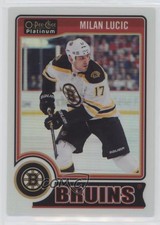 2014-15 O-Pee-Chee Platinum White Ice /199 Milan Lucic #3