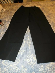 JONES NEW YORK, NWT, Size 4, Black Lined Pants, 40% Virgin Wool - Picture 1 of 5