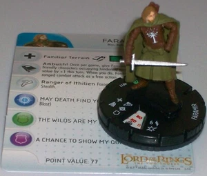 FARAMIR #017 El Señor de los Anillos: Las Dos Torres LotR HeroClix - Imagen 1 de 1