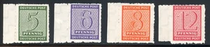 Deutschland 1945 Westsachsen Michel# 116/119 F X RAR postfrisch ss original Gummi aufklappbar 💥 - Bild 1 von 2