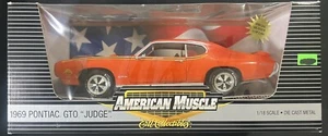 ERTL Special Re Issue 1969 Pontiac GTO Judge American Muscle 1 of 2500 NEW #11 - Picture 1 of 8