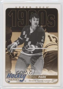 2011-12 Upper Deck Hockey Heroes 1960s Brad Park #HH18 HOF