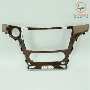 R231 13-20 Mercedes SL Class Front Center Console Radio Bezel Wood Trim D040 - Foto 1 di 10