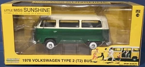 GREENLIGHT 1978 VW Volkswagen Type 2 Bus Little Miss Sunshine CHASE Green Machin - Picture 1 of 10
