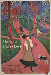 Affiche A. DERAIN Donation Pierre Levy 1978 Exposition Musée Orangerie Paris - Picture 1 of 1