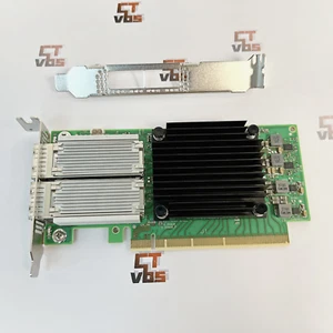 Mellanox MCX516A-CCAT ConnectX-5 EN NIC CX516A 100GbE double port QSFP28 PCIe 3.0 - Photo 1/5