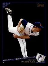 2009 Topps Wal-Mart Black Border #271 Cliff Lee Cleveland Indians