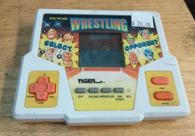 Vintage Electronic Wrestling Tiger (Handheld Game) Electronics - 1987 very clean - Image 1 of 4