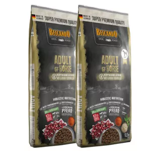 2 x 12,5 kg Belcando Adult GF Horse / Pferd Trockenfutter Hundefutter SPARPAKET - Bild 1 von 1