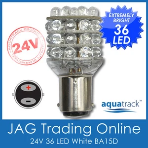 24V 36-LED BA15D 1142 AUTOMOTIVE GLOBE/BULB -Truck/Boat/Navigation/Caravan Light - Picture 1 of 4