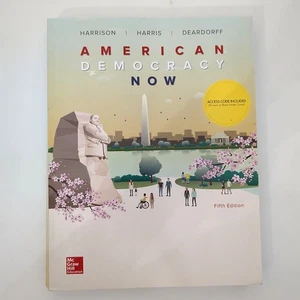 American Democracy Now Fifth Edition Paperback Book 2018 - Bild 1 von 23