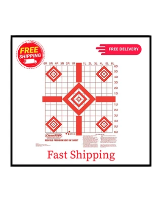 Objetivo de mira de precisión estilo Champion Redfield (paquete de 10) Foto 1 de 2