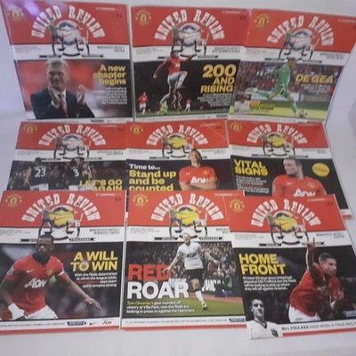 Manchester United Football Programme Bundle 100+  2000-2020 Sport Joblot MUFC - Image 1 of 4