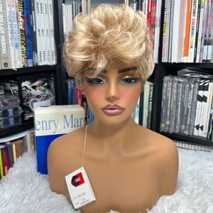 HENRY MARGU WIG LEAH 2414 / 14H DARK BLONDE W/ LIGHT WHEAT BLONDE HIGHLIGHTS - Picture 1 of 6