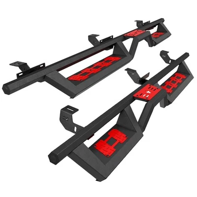 2018 - 2025 吉普牧马人 JL 4 门踏板,双色贴侧踏板 — 第 1/4 张图片