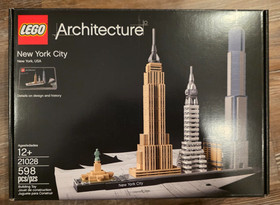 LEGO Architecture: New York City (21028) - Used, 100% Complete - Ships Fast