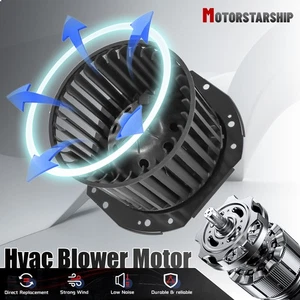 A/C Heater Blower Motor w/ Fan Cage for Chevy S10 Blazer Astro GMC Sonoma Cab - Picture 1 of 13