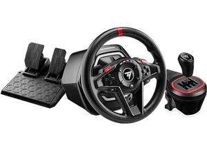 Volante - Thrustmaster T128 Shifter pack, Volante de Carreras T128 y TH8S Shifte - Imagen 1 de 5
