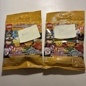 Lego Series 23 Collectible Minifigures CMF Deer & Elf Christmas Theme Set Sealed - Picture 1 of 1