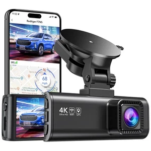 Dash Cam for Cars,4K UHD 2160P Car Camera Front, Wi-Fi GPS,3.18" LCD Screen,N... - Picture 1 of 6