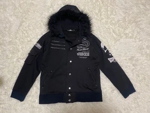 Rara felpa con cappuccio Sexpot Revenge con pelliccia, edizione limitata, stile vintage 2510TK - Foto 1 di 8