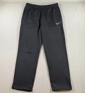 Nike KO 3.0 Therma Fit Sweatpants Mens Large Black Fitness Training Straight - Picture 1 of 9