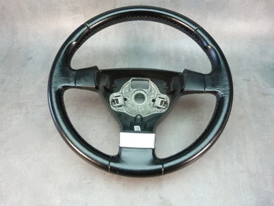 Leder Lenkrad VW Polo 9N 9N3 6Q0419091AA - Bild 1 von 4